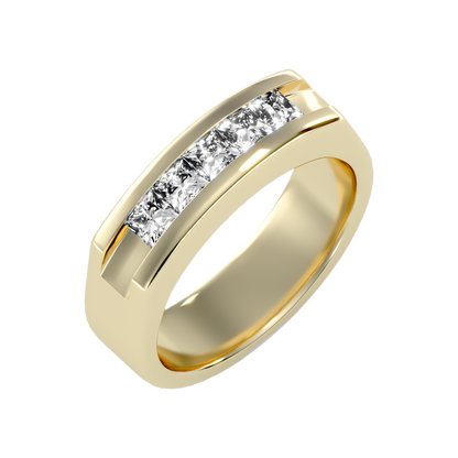 Ablaze Men's Band-Color_Yellow-Gold