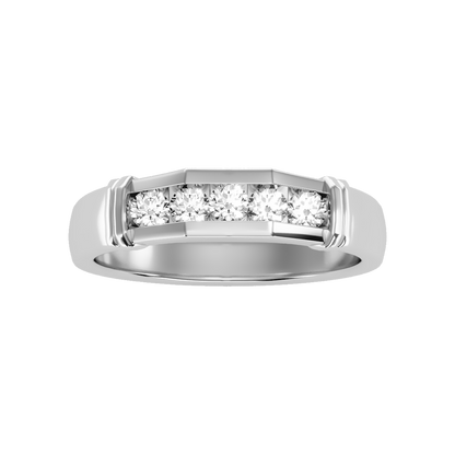 Dazzle Men's Broad Band Ring