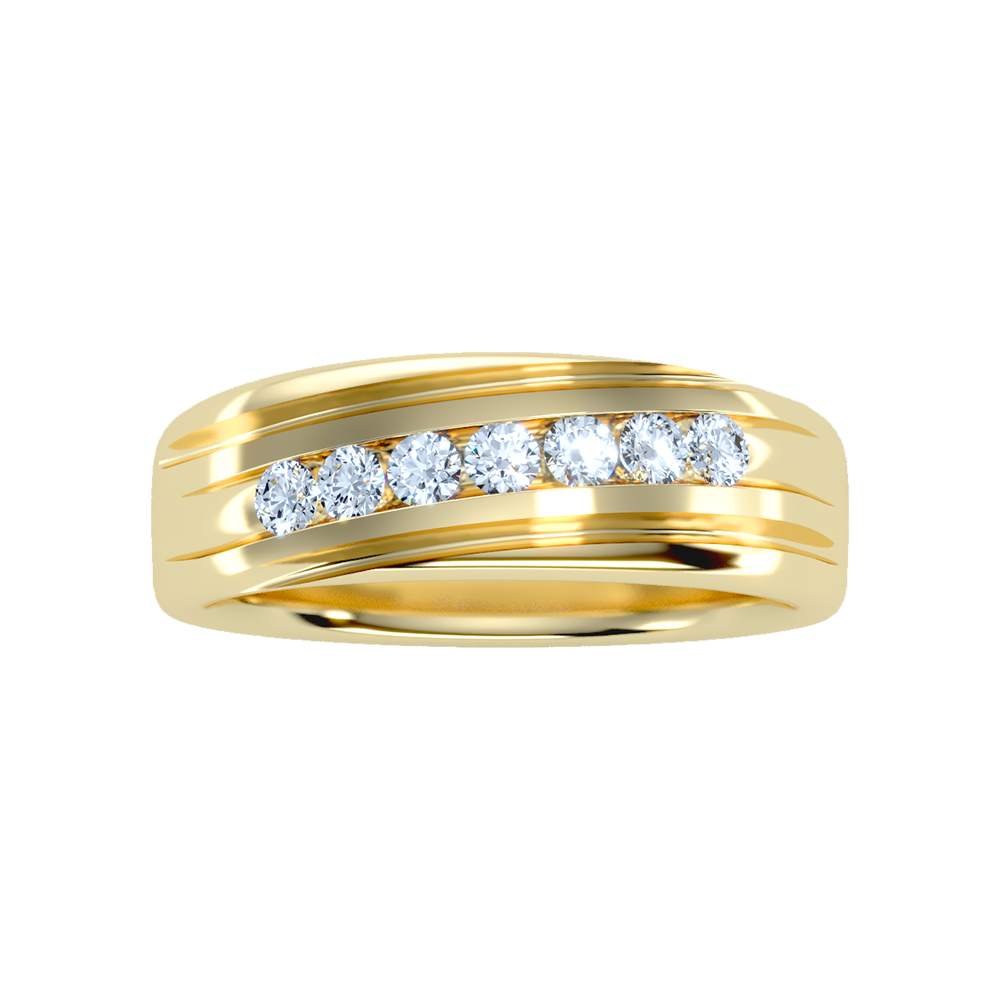 Alluring Men's Broad Band Ring