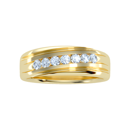 Alluring Men's Broad Band Ring