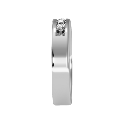 Graceful Broad Band Ring