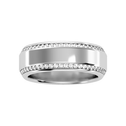 Precision Men's Broad Band Ring