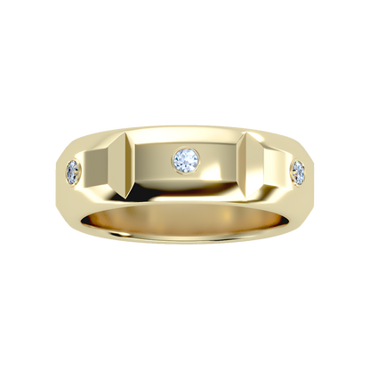 Grandeur Men's Broad Band Ring