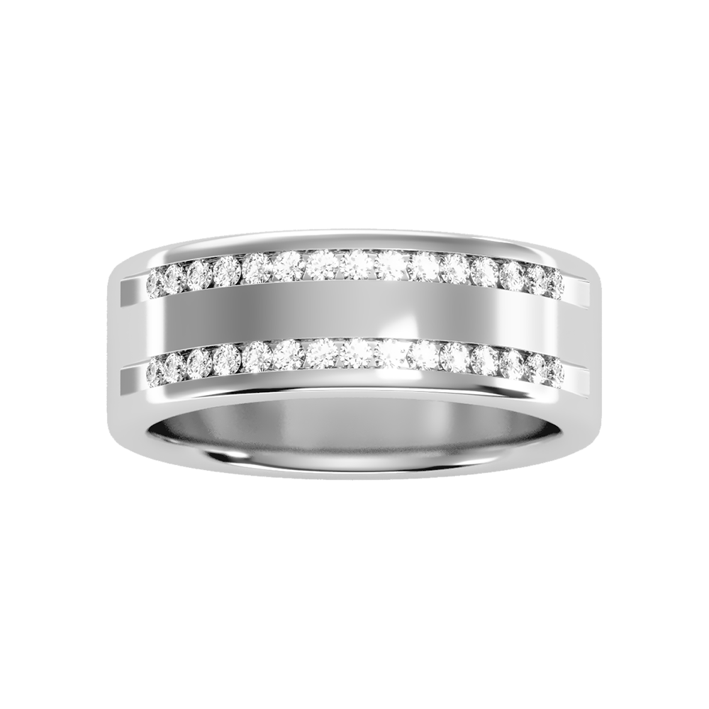 Shine Men's Broad Band Ring