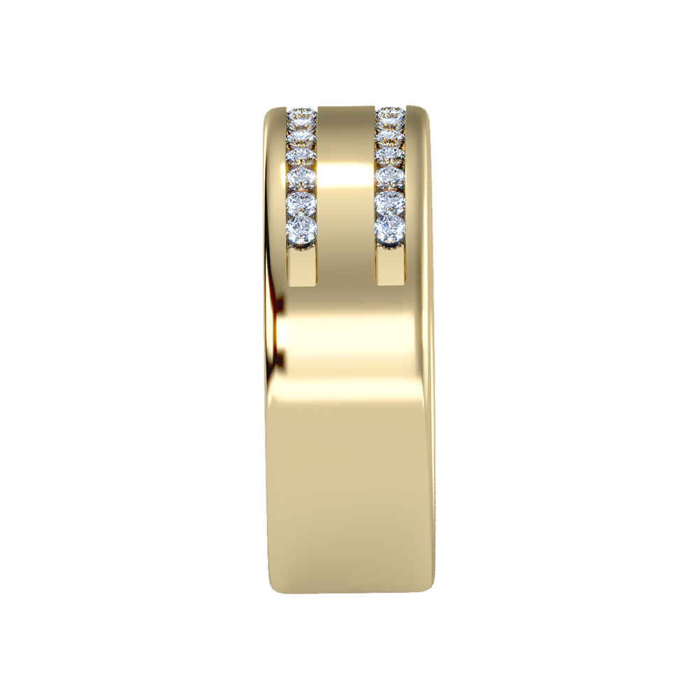 Shine Men's Broad Band Ring