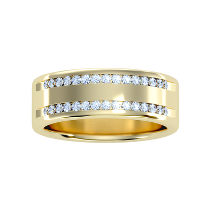 Shine Men's Broad Band Ring