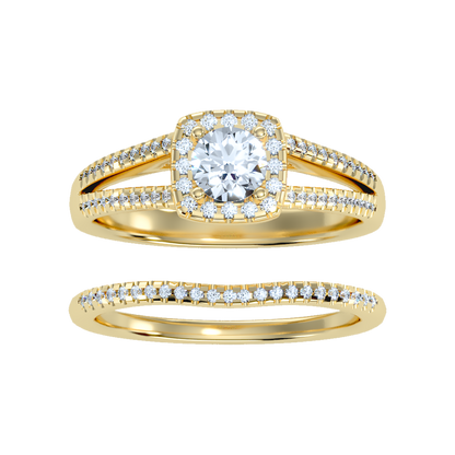 Lambent Bridal Ring Set