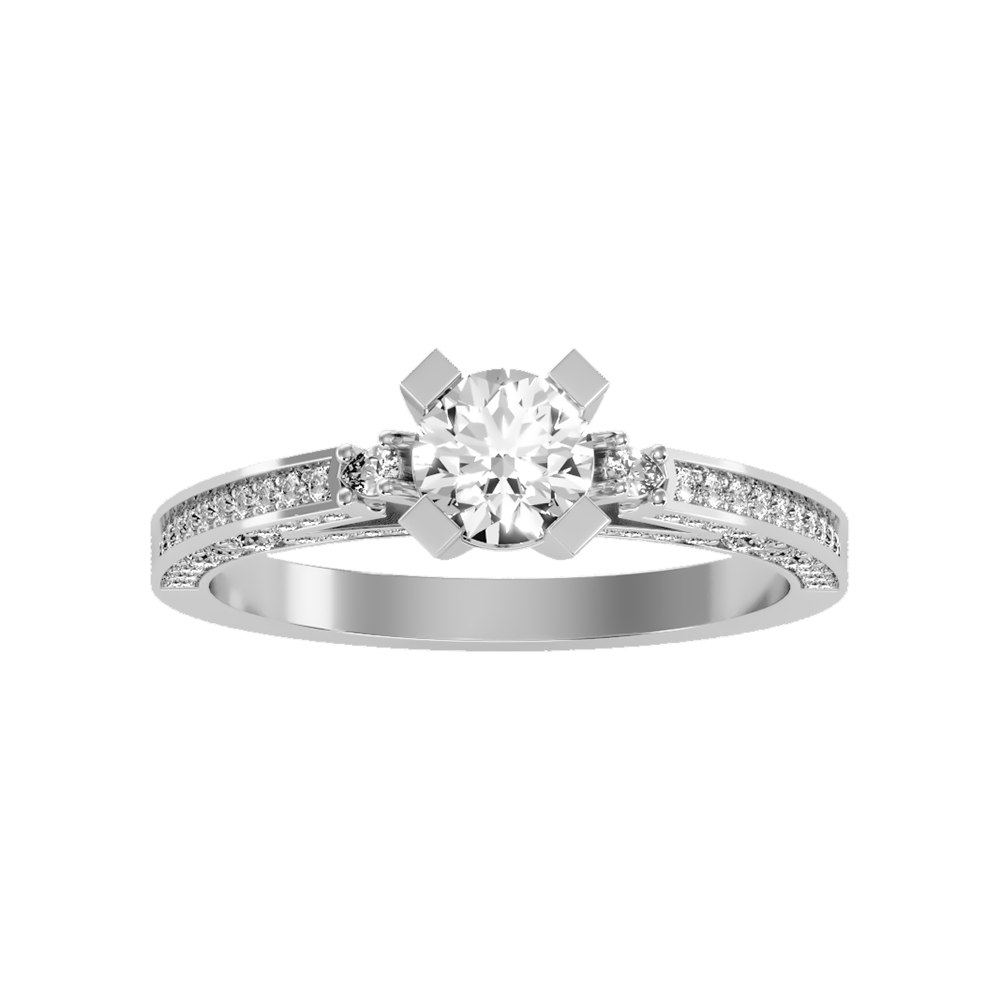 Reefulgent Solitaire Ring