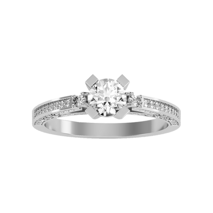 Reefulgent Solitaire Ring