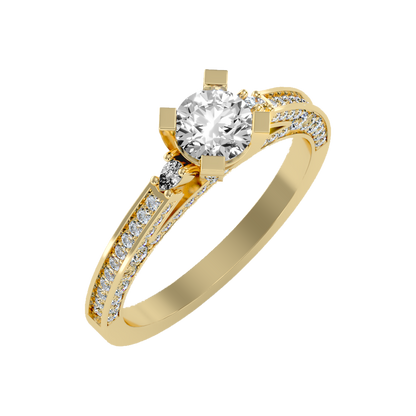 Reefulgent Solitaire Ring-Color_Yellow-Gold