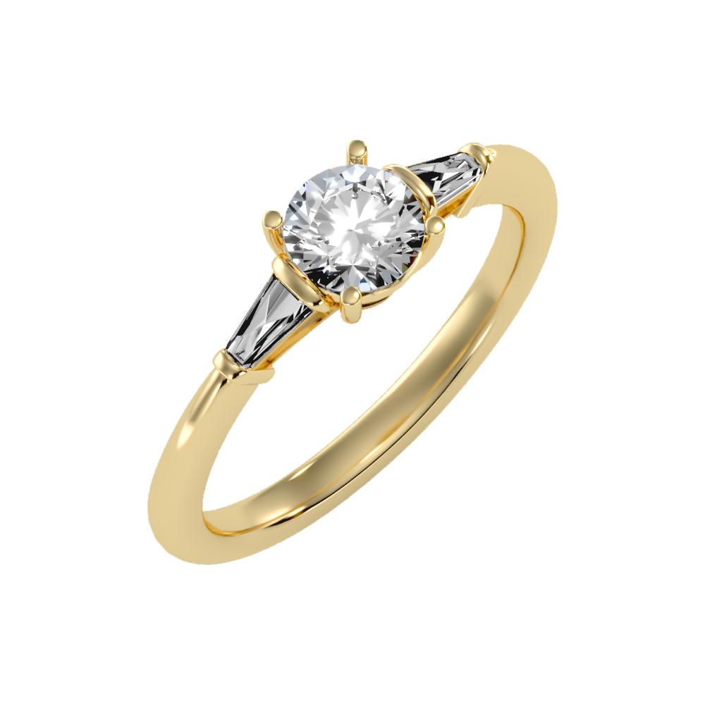 Effulgent Solitaire Ring-Color_Yellow-Gold