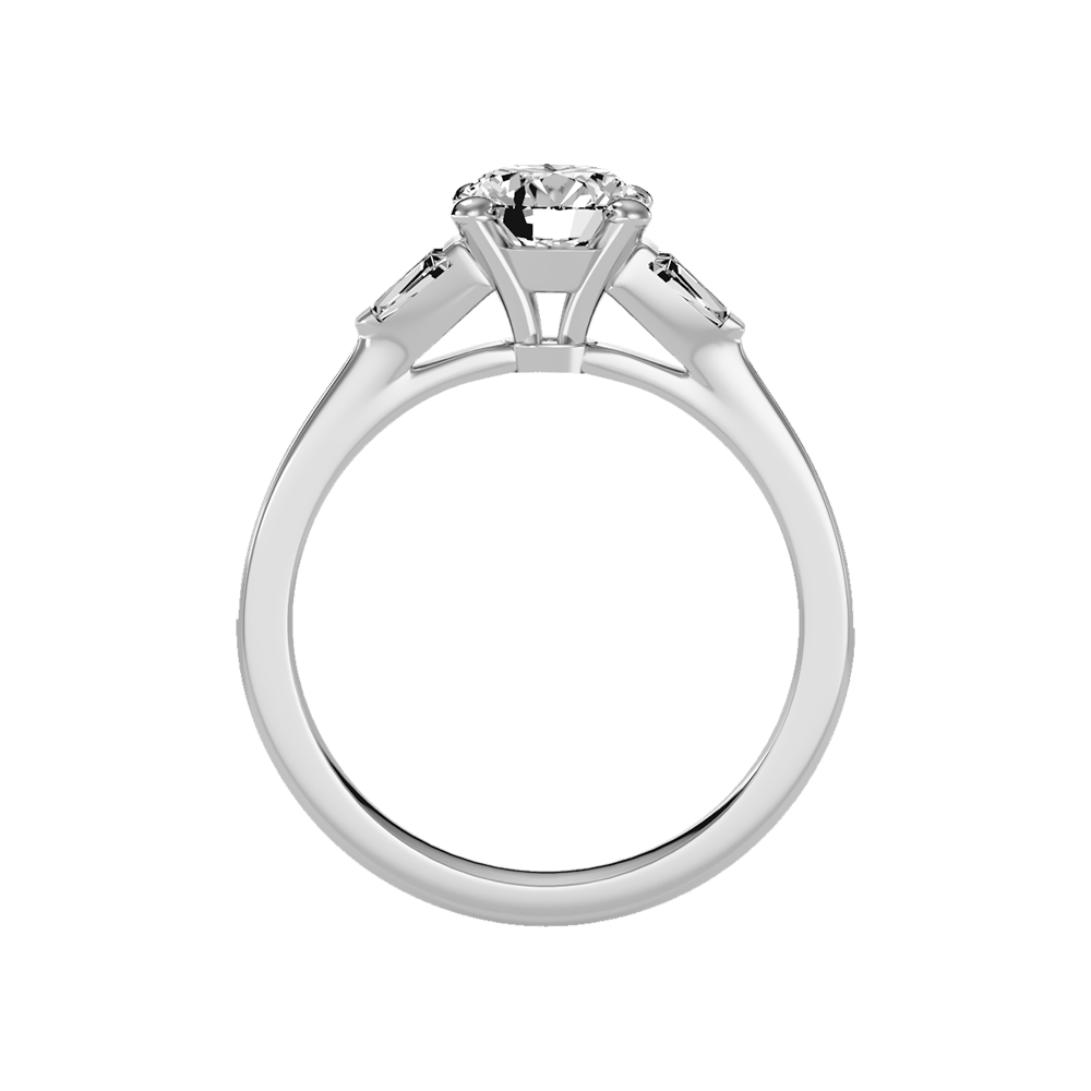 Prime Halo Solitaire Ring