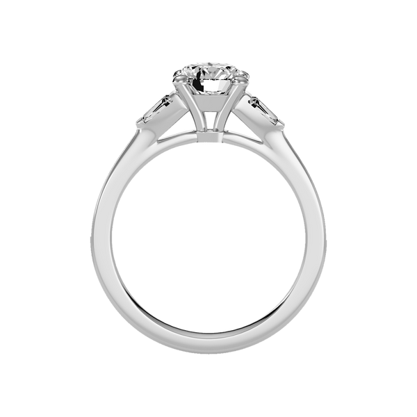 Prime Halo Solitaire Ring