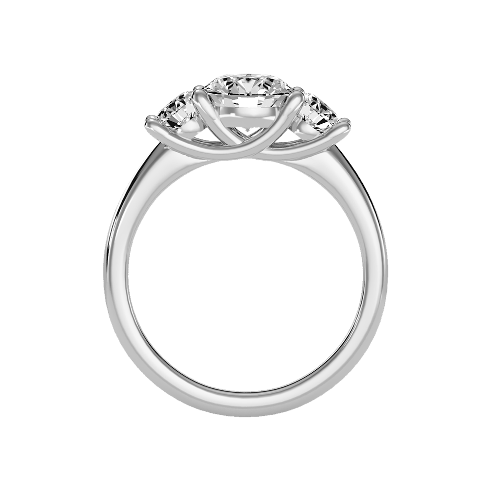 Chief Halo Solitaire Ring