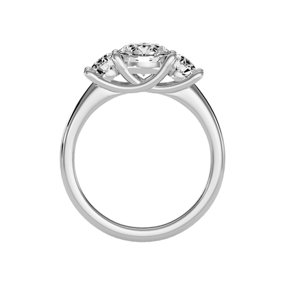 Chief Halo Solitaire Ring