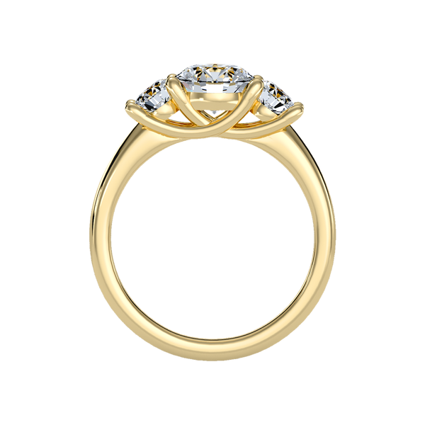 Chief Halo Solitaire Ring