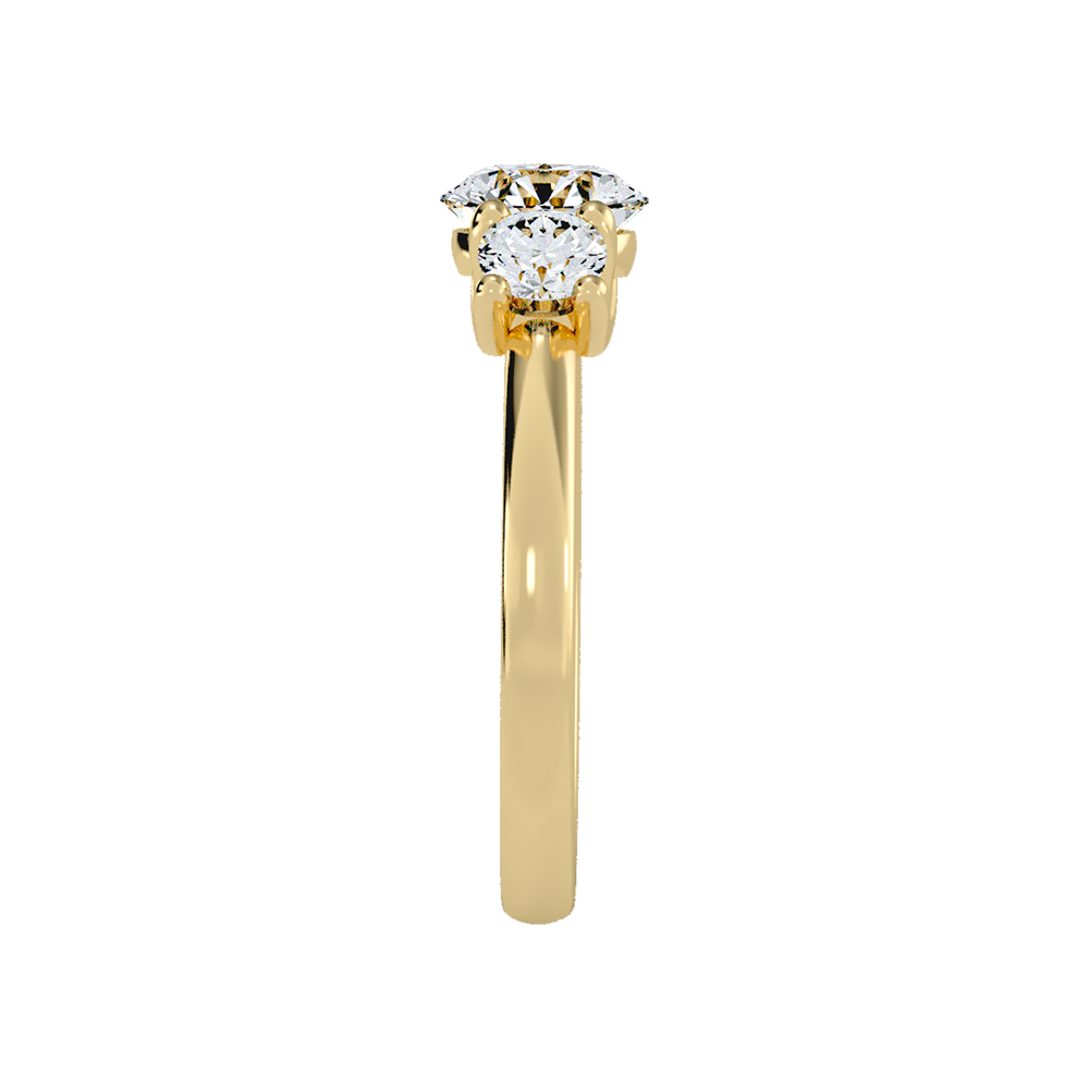 Chief Halo Solitaire Ring