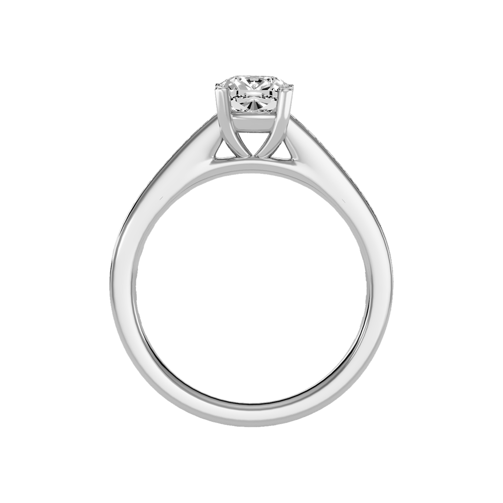 Blazing Solitaire Ring