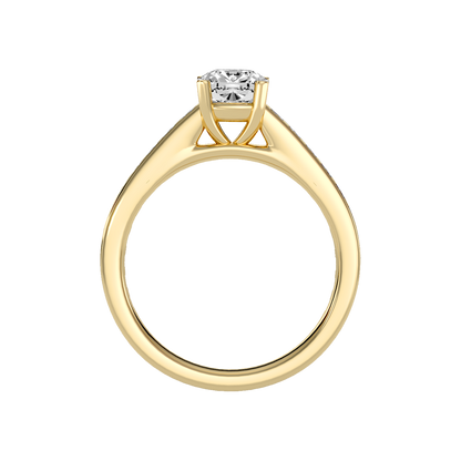 Blazing Solitaire Ring