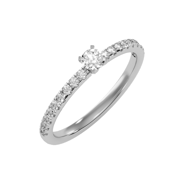 Edition Solitaire Ring-Color_White-Gold