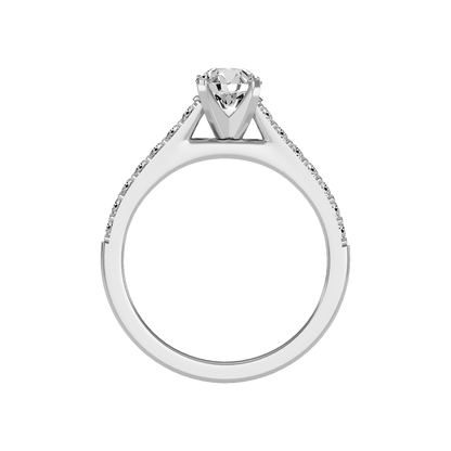 Impressive Solitaire Ring