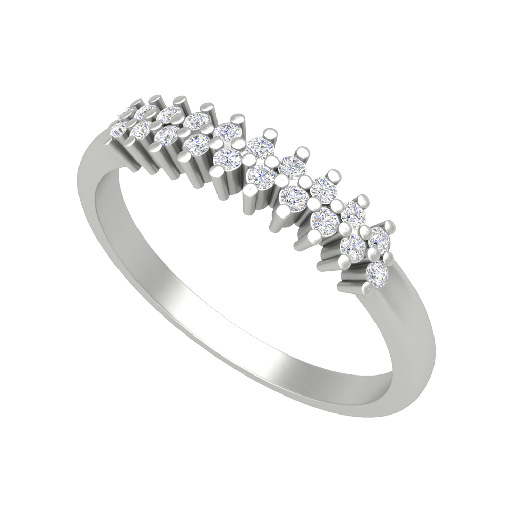 Sparkling band-Color_White-Gold