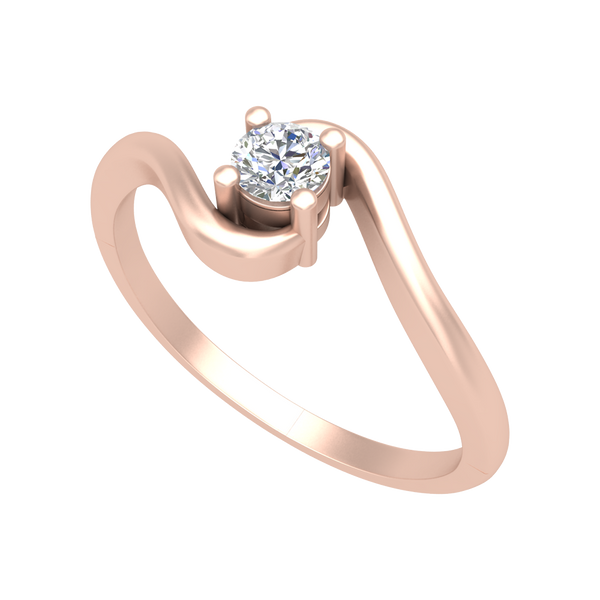 Dazzling Diva Fashion Ring-Color_Rose-Gold